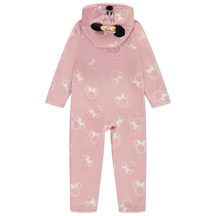 Sobrepijama de sherpa con capucha y orejas de Minnie para niña 