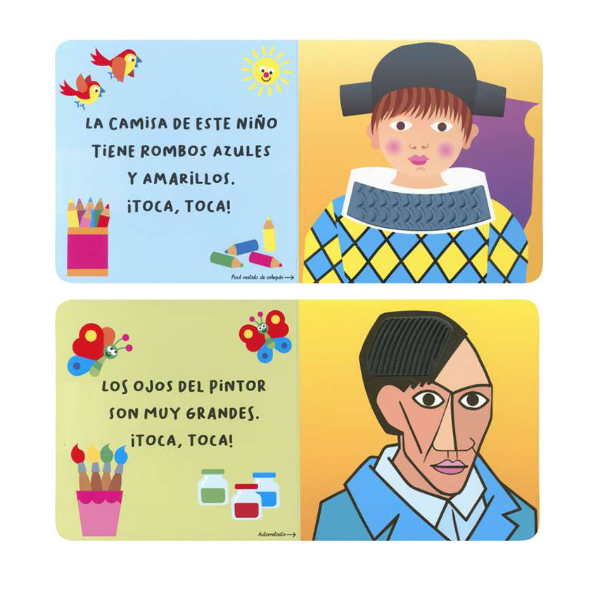 Libro Picasso para niños +2años 