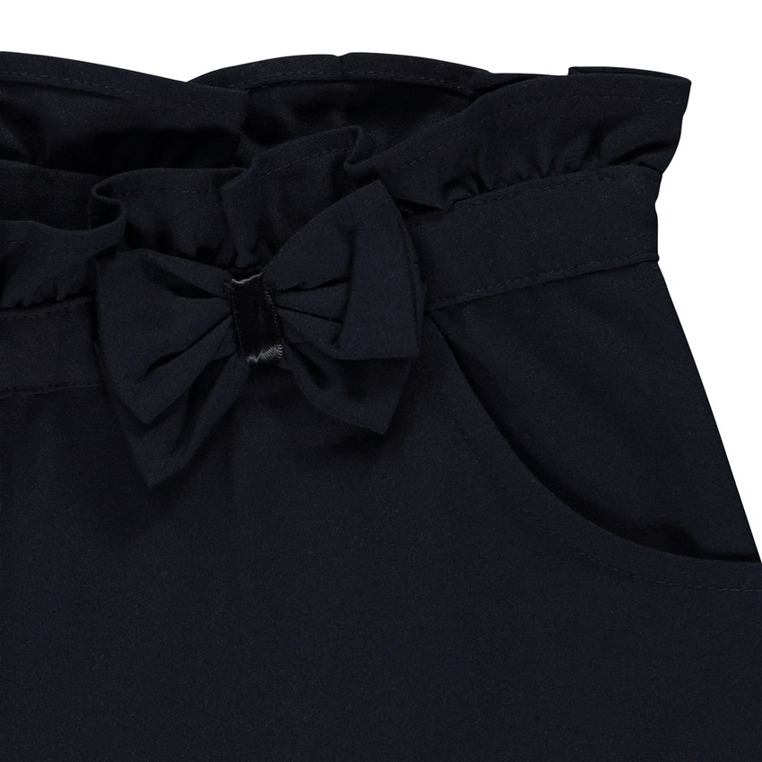 Short de talle alto con nudo elástico niña 
