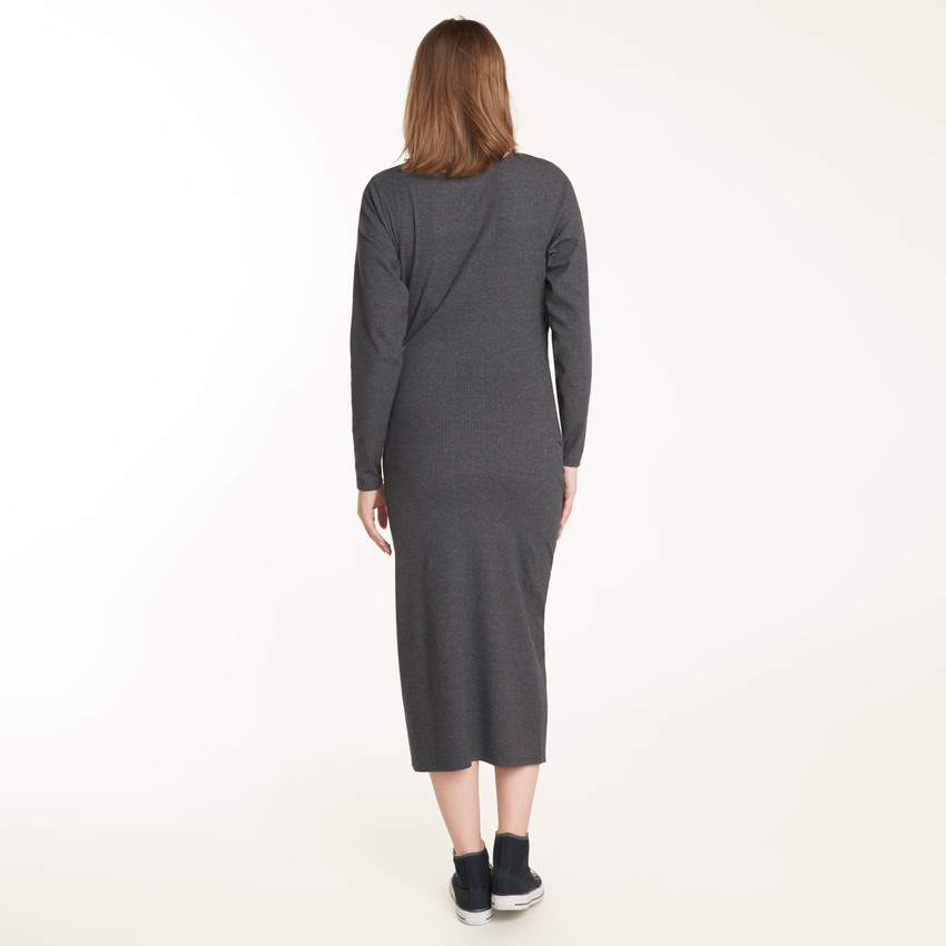 Vestido envolvente de maternidad y lactancia 