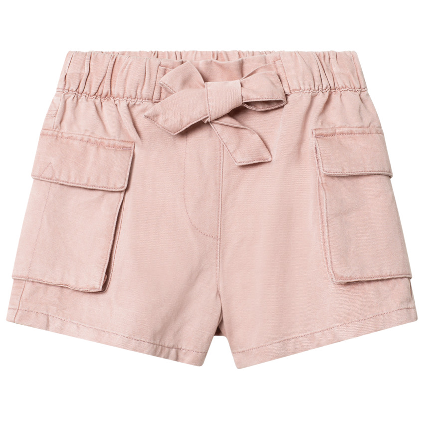 Pantalón corto con bolsillo y cordones para atar   Additional Pantalón corto con bolsillo y cordones para atar