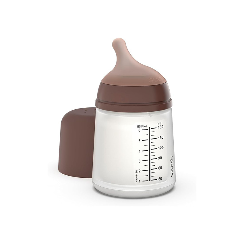 Biberón anticólicos Zero Zero de flujo lento/S 180 ml Deep 