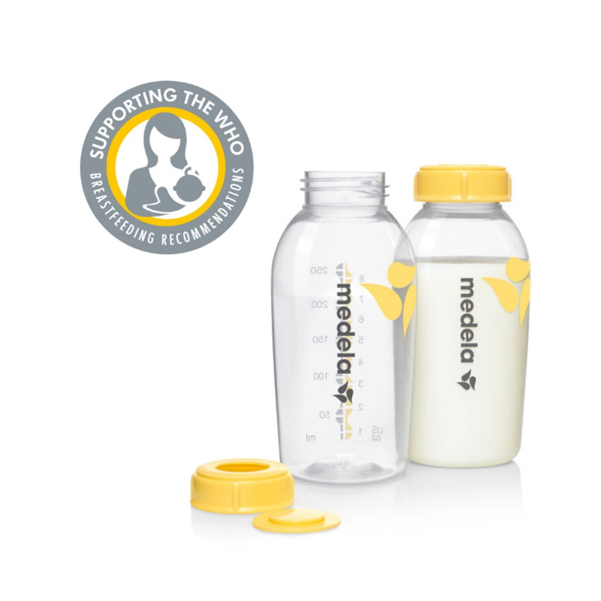 Biberón accesorio para extracción de leche 