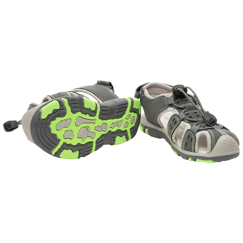 Sandalias contrastadas con cordones ajustables para niño  Additional Sandalias contrastadas con cordones ajustables para niño