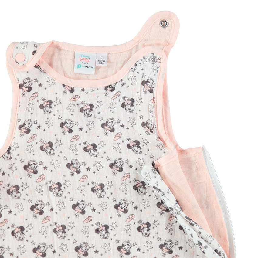 Saco de dormir sin mangas  estampado Minnie Disney  