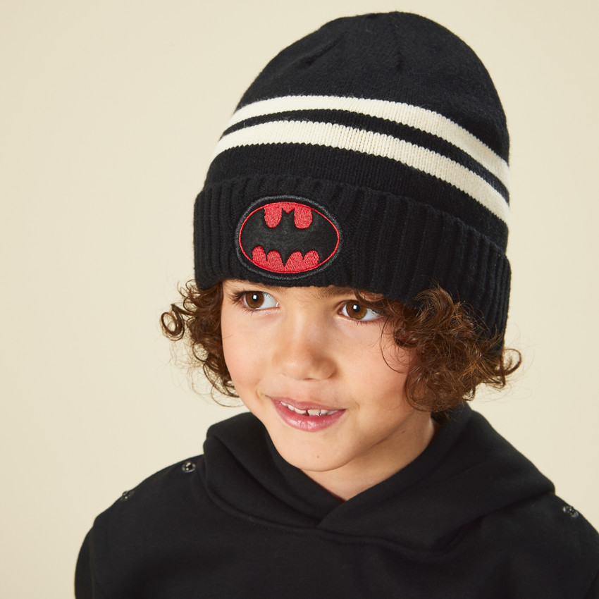 Gorro con parche bordado de Batman Warner para niño 