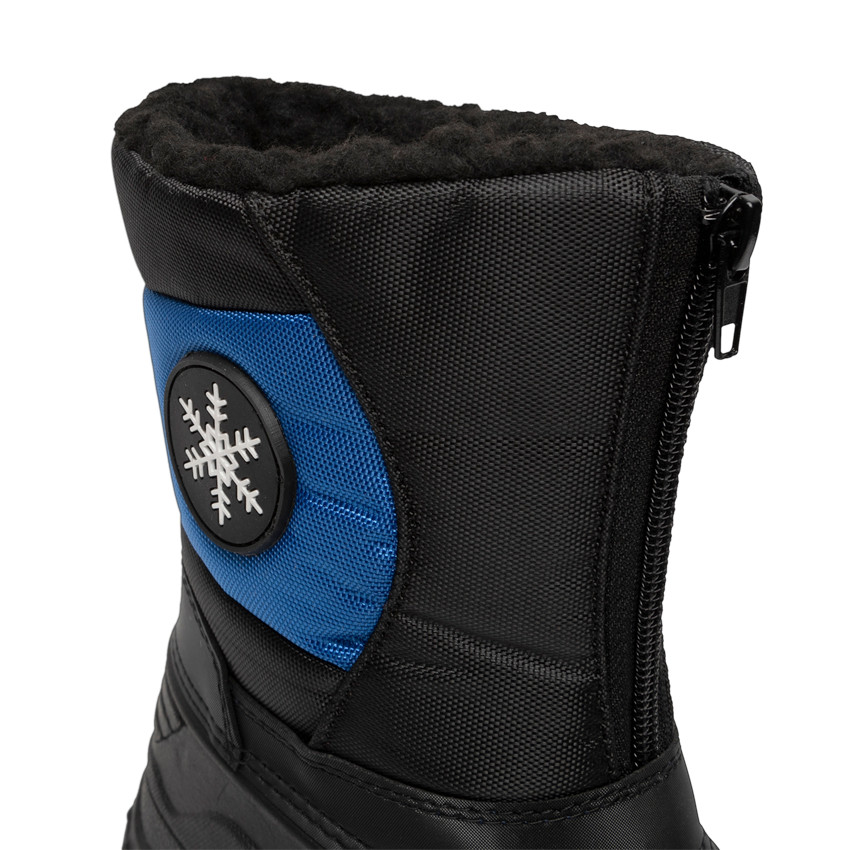 Botas de après-ski detalle parche copo de nieve para niño 