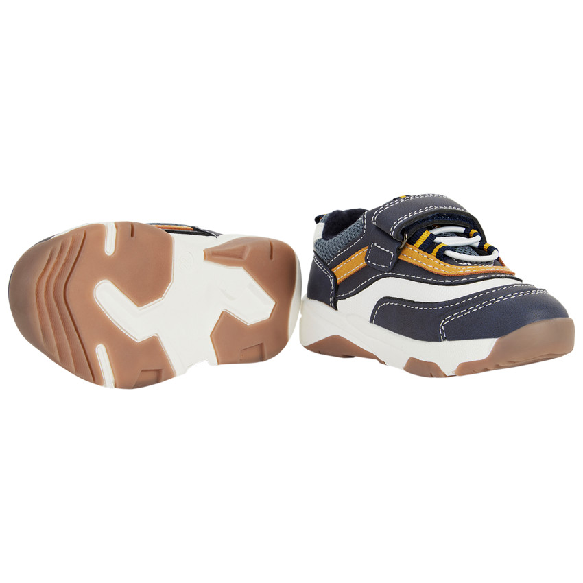 Zapatillas deportivas con detalles en contraste para bebé niño 