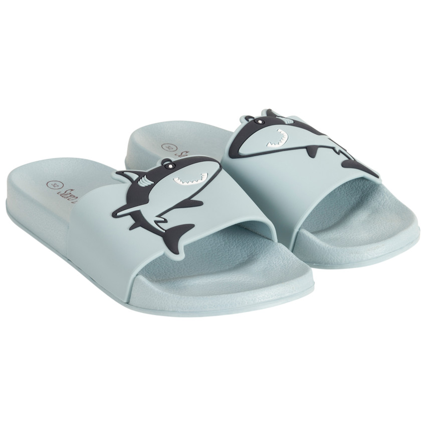 Mules de tiburón para niño con tirante según la edad 