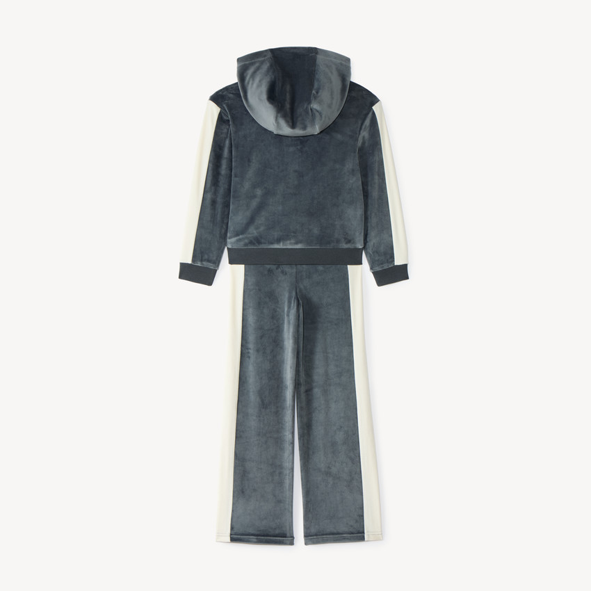 Conjunto de chándal de niña de terciopelo 