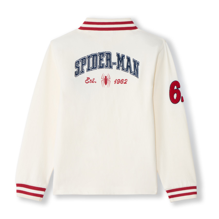 Polo manches longues Spider-Man Marvel pour garçon 