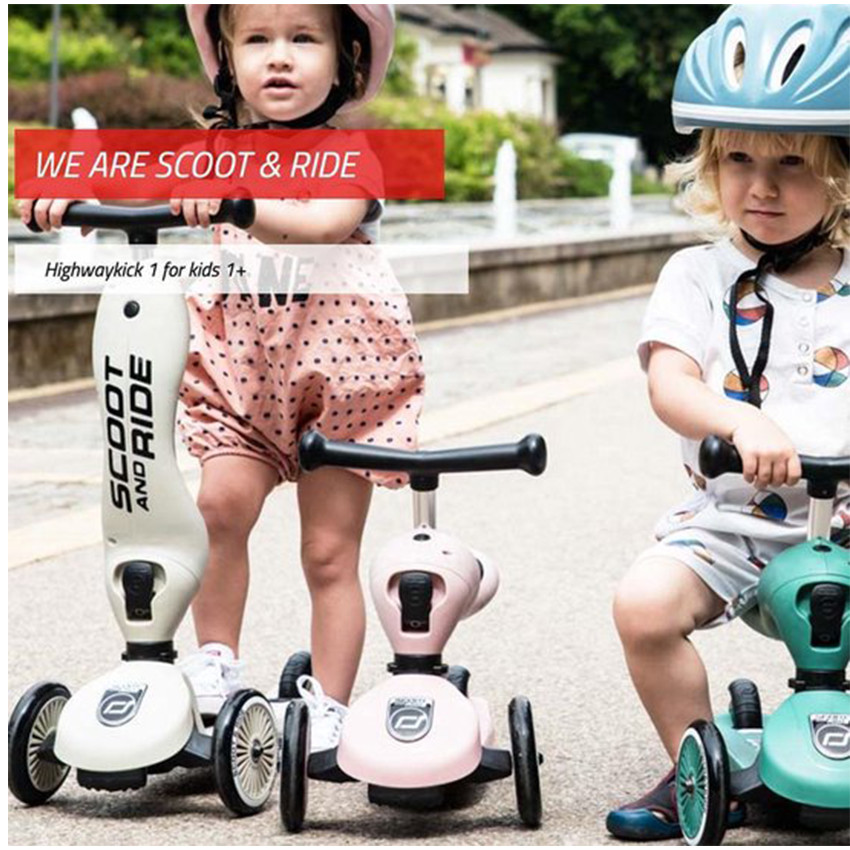 Trotinette 2-en-1 Highwaykick 1 Blueberry 12m-5ans 