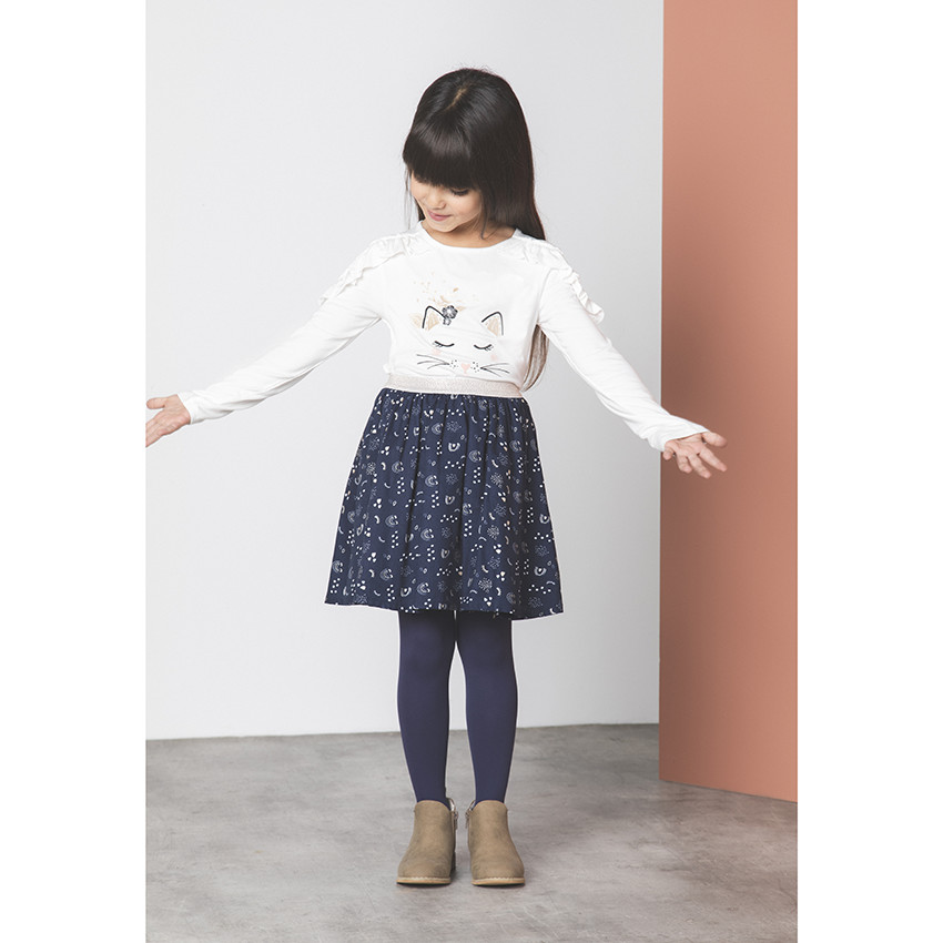 Camiseta manga larga volantes 