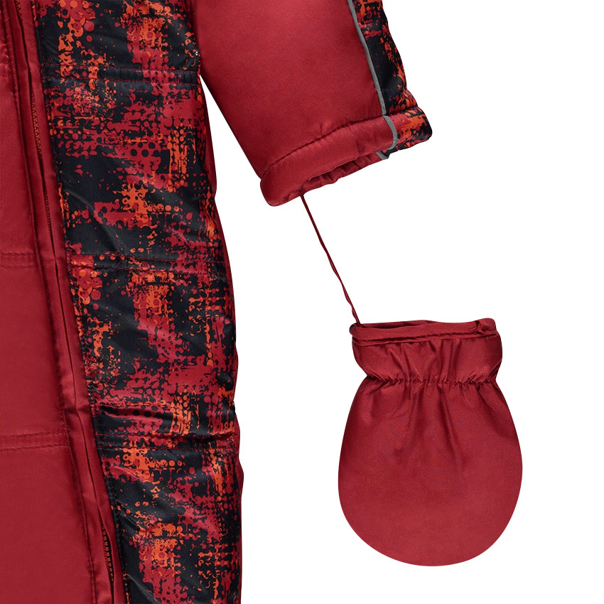 Mono de esquí impermeable con forro de micropolar 