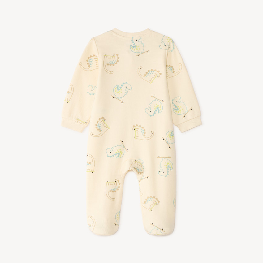 Pijama ligero con cremallera y estampado de dinosaurios para bebé niño 