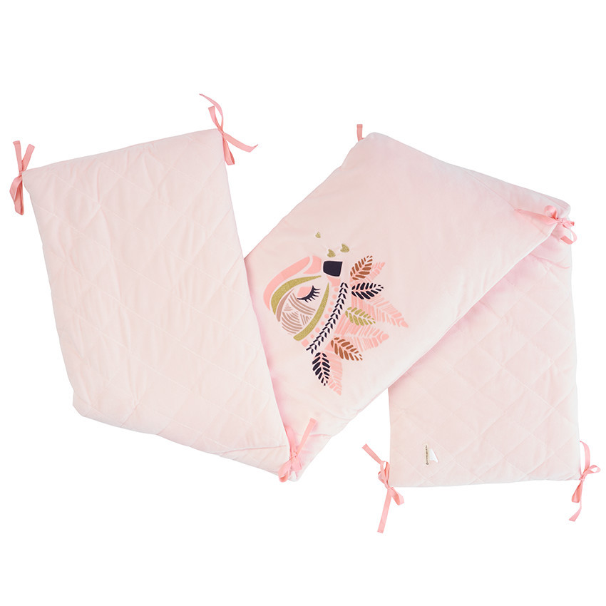 Protector de cuna 3 paneles Magic Bird 