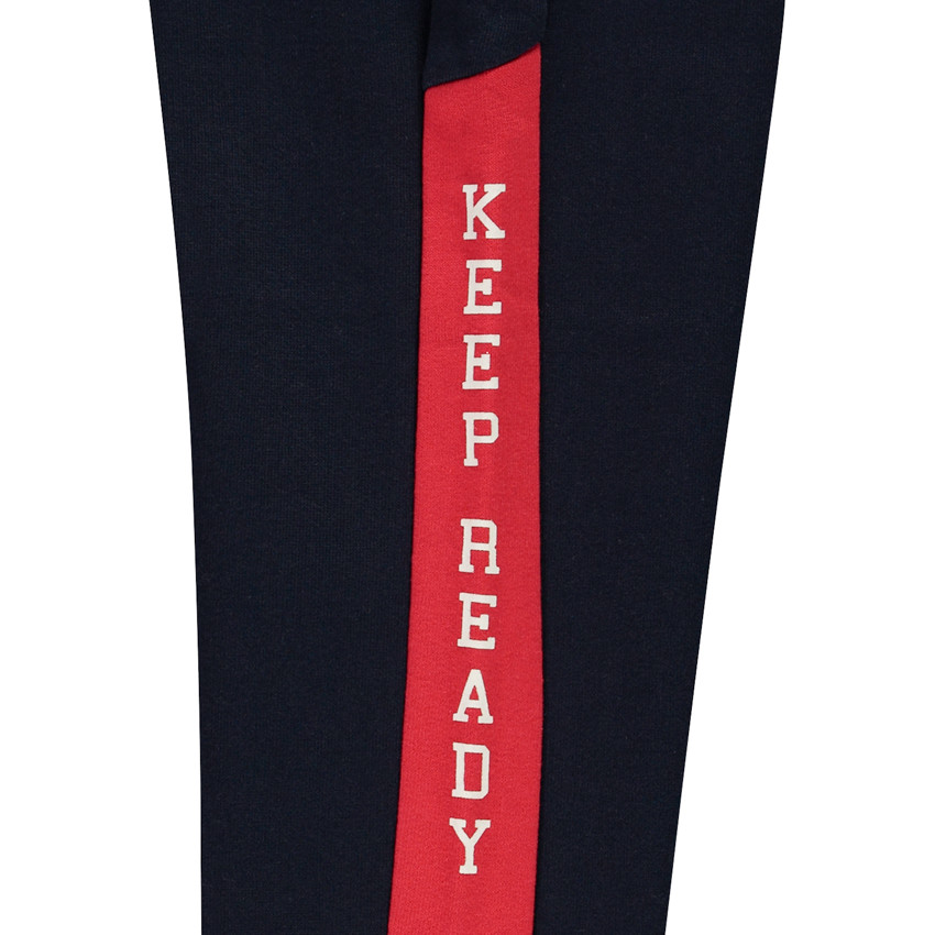 Pantalón de jogging efecto color block con estampado para niño 