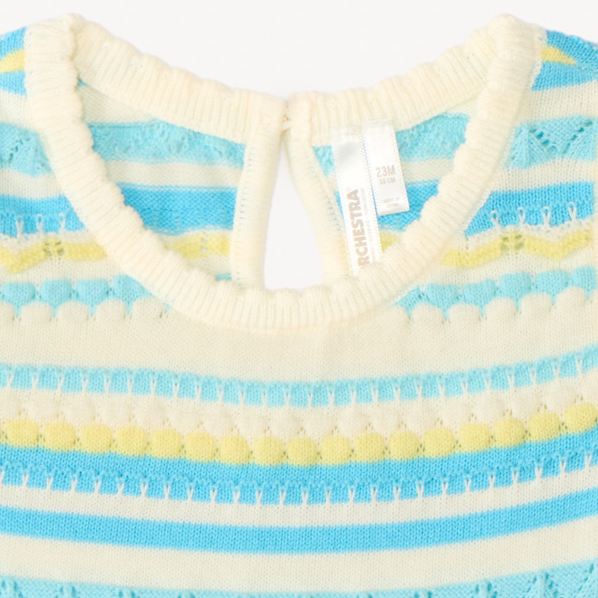 Conjunto de 2 piezas: camiseta sin mangas + pantalones cortos de punto con diseño para bebé niña. 