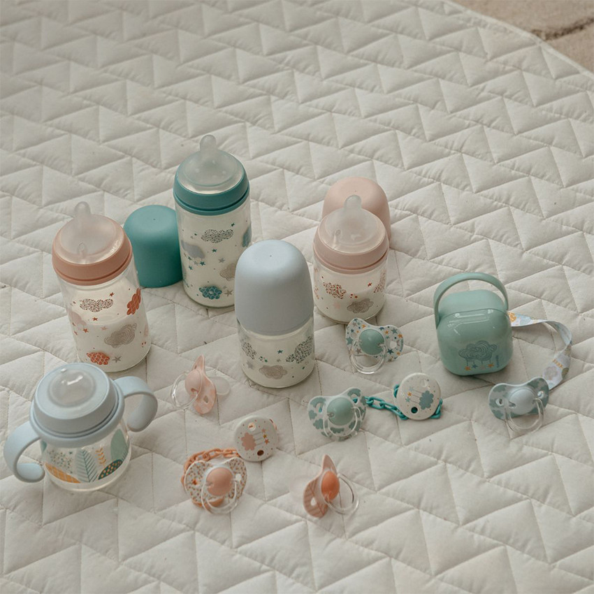 Lot de 2 sucettes silicone SX Pro 0-6M Dreams pink  Additional Lot de 2 sucettes silicone SX Pro 0-6M Dreams pink