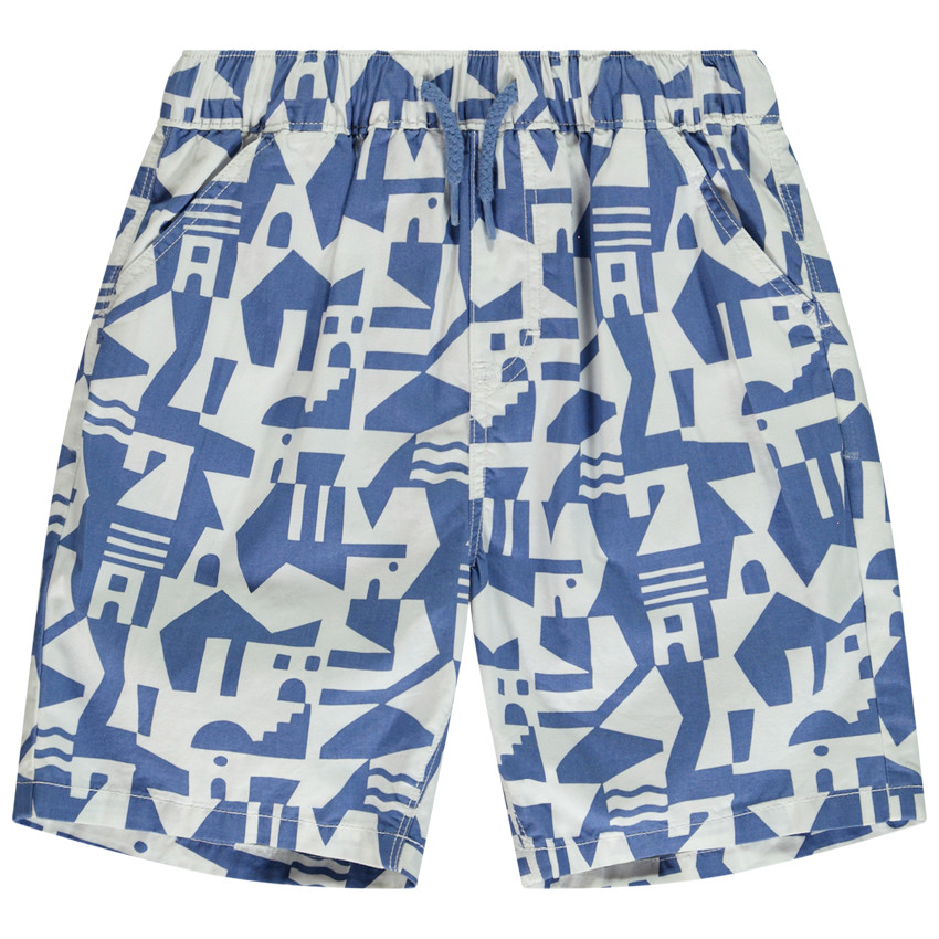 Bermudas estampadas Mykonos para niño 