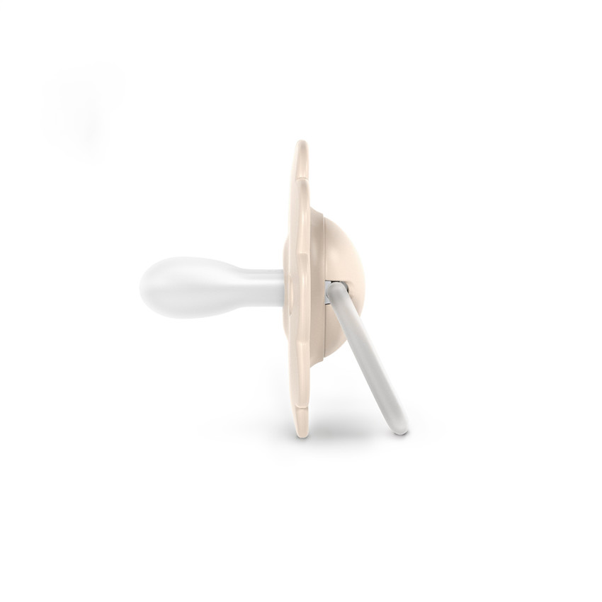 Chupete tetina fisiológica silicona SX PRO Wonder 0-6M beige 