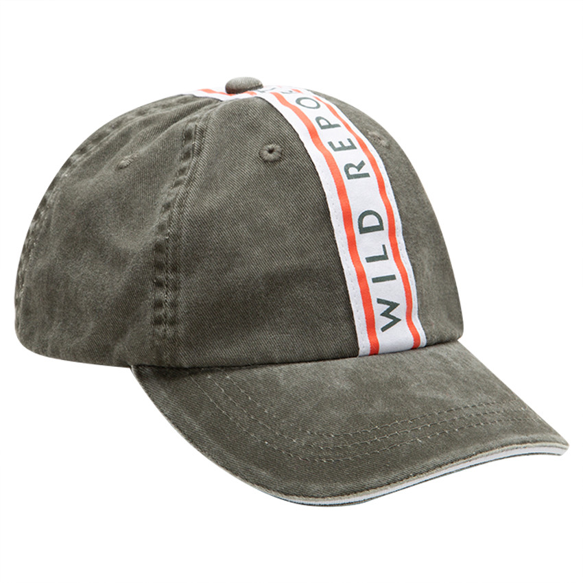 Júnior - Visera de algodón teñido con banda estampada 