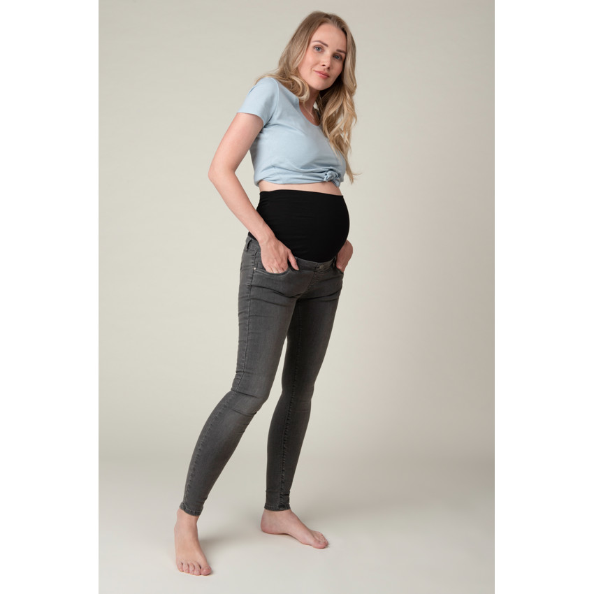 Jean slim de embarazo extra stretch 