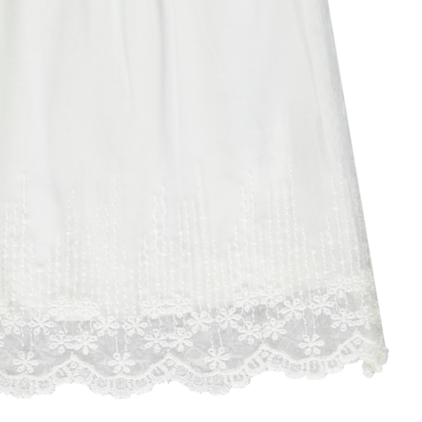 Conjunto 2 piezas túnica bordada + ciclista estampado para niña 