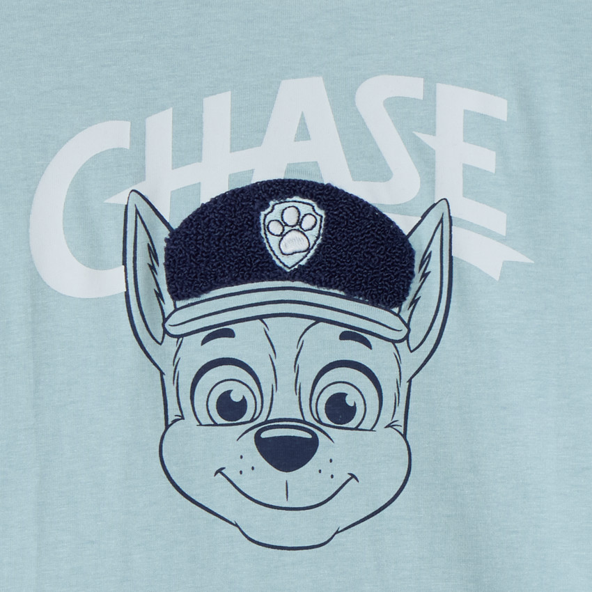 Camiseta de manga larga oversize Chase Patrulla Canina para niño. 