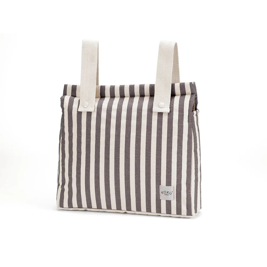 Bolso carrito Panera Stripe - Brown 
