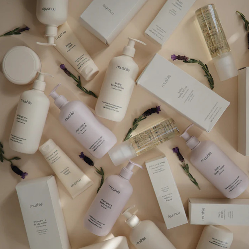 Champú y gel de baño lavanda para bebés 400 ml 