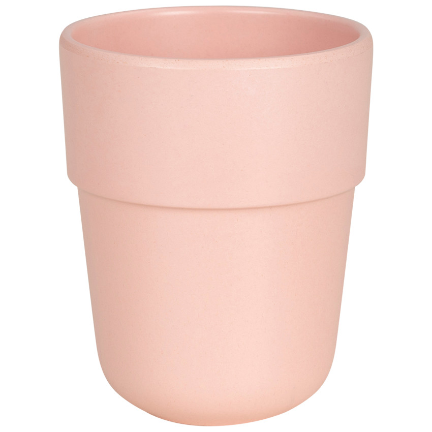 Vaso de fibra de bambú - Rosa Main Vaso de fibra de bambú - Rosa