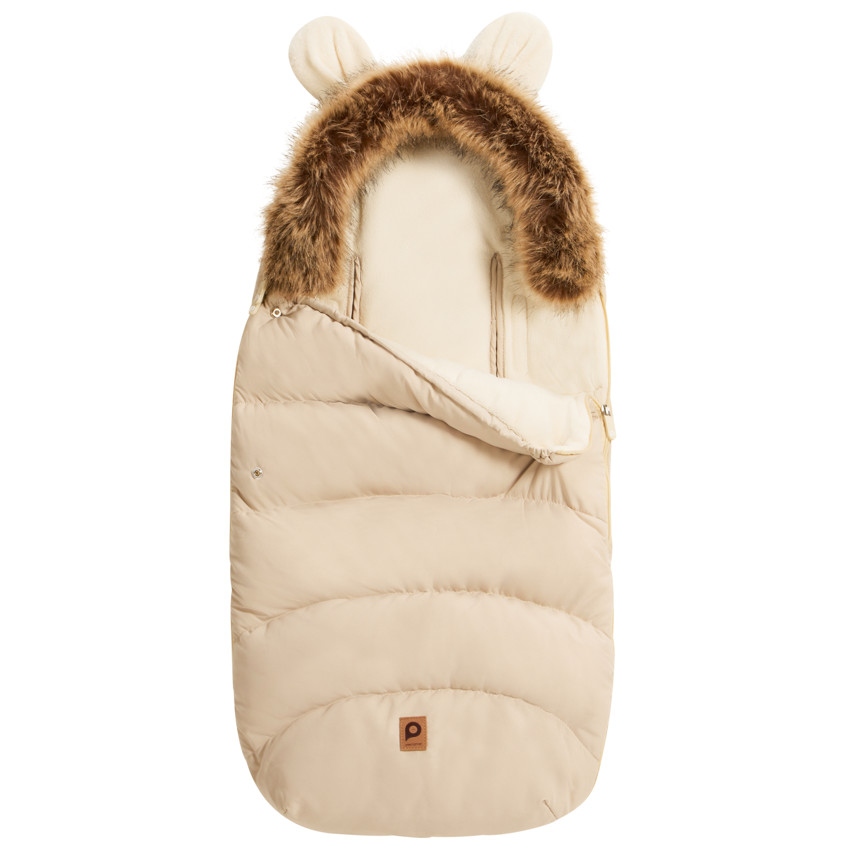 Chancelière universal caliente forrada de sherpa Nours beige 