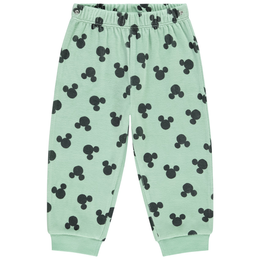 Pelele de terciopelo Mickey Disney para bebé niño con acabados diferentes según la edad 