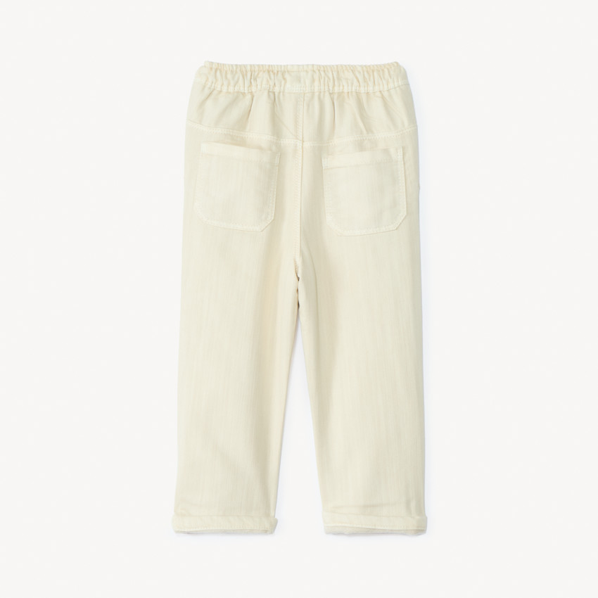 Jean recto con forro micropolar para bebé niño 