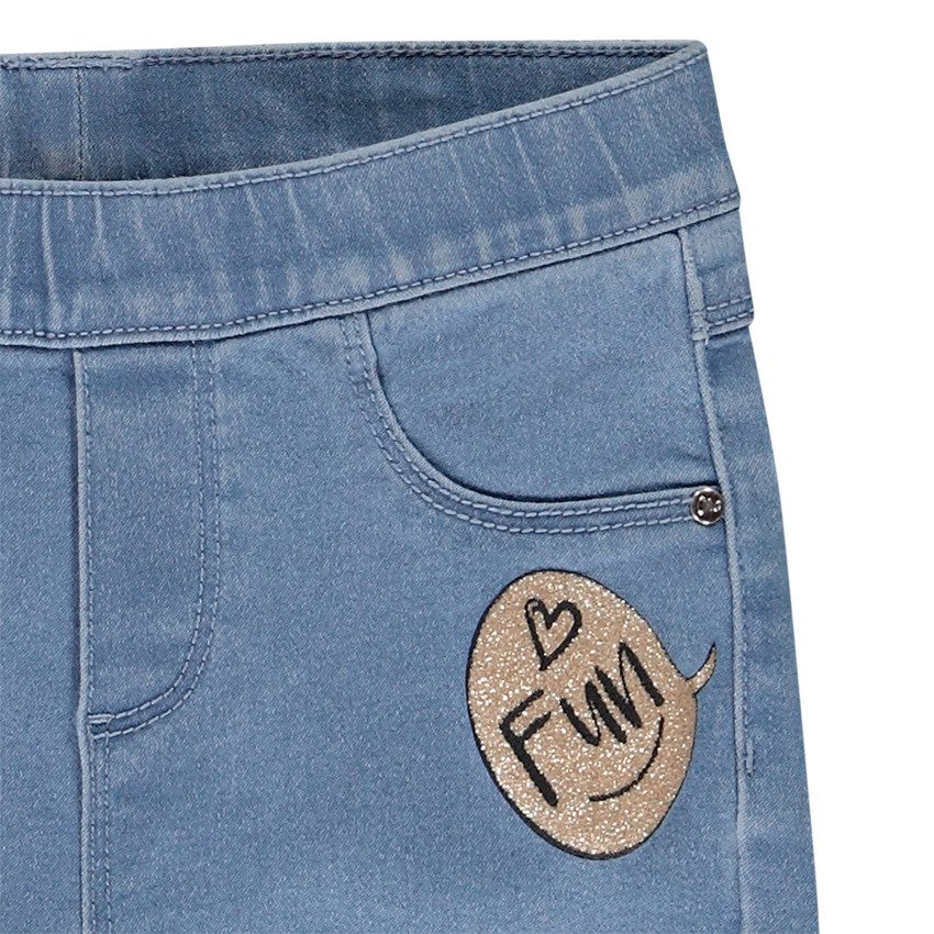 Jegging denim super stretch pour fille Main Jegging denim super stretch pour fille