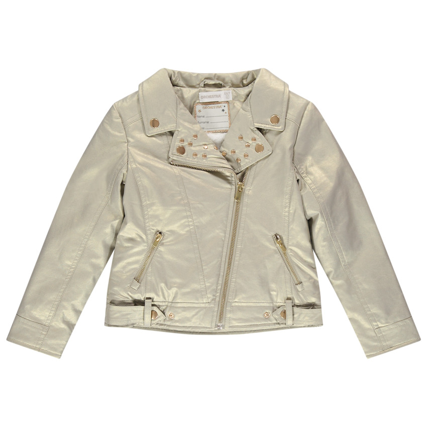 Chaqueta estilo biker efecto piel  Additional Chaqueta estilo biker efecto piel