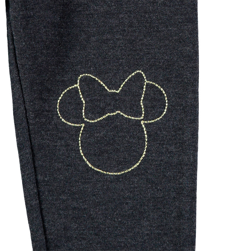 Jegging jaspeado con bordados de Minnie Disney 