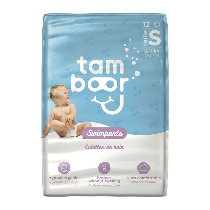 Pack 12 pañales de baño talla S para bebé  Additional Pack 12 pañales de baño talla S para bebé