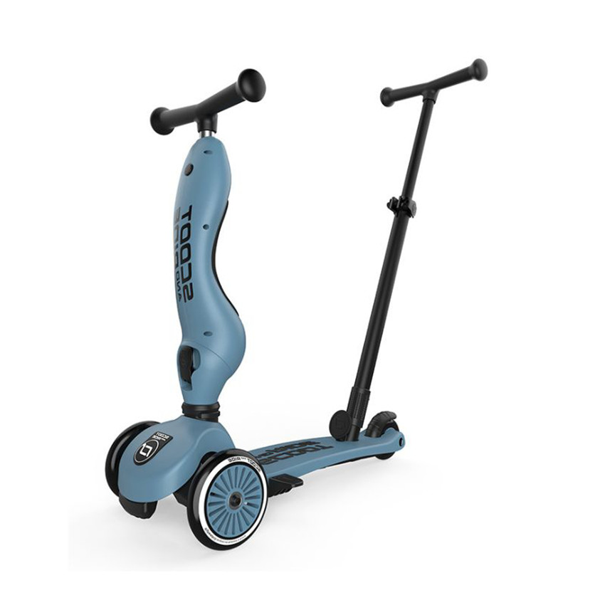 Highwaykick 1 Push & Go Scoot & Ride steel 