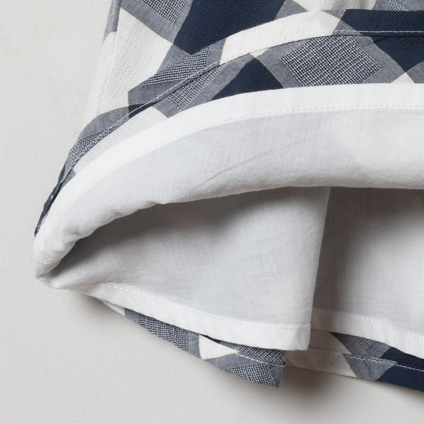 Robe manches courtes volantées pour fille 