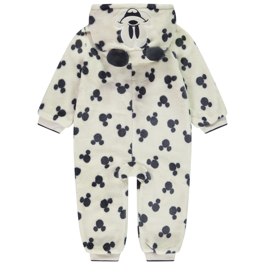 Pelele de sherpa con capucha Mickey Disney para bebé niño 