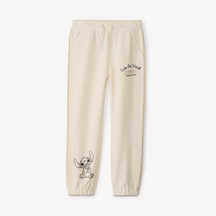 Jogging molleton printé Stitch Disney pour fille 