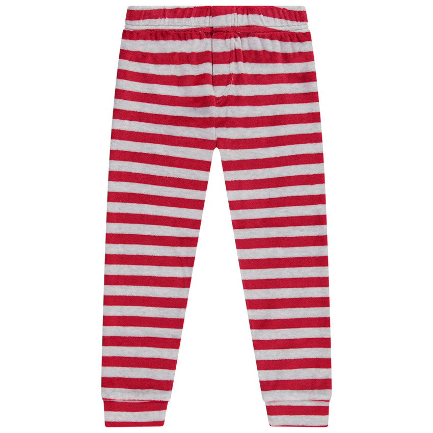 Set pyjama velours Mickey Disney garçon avec chaussette de Noël 