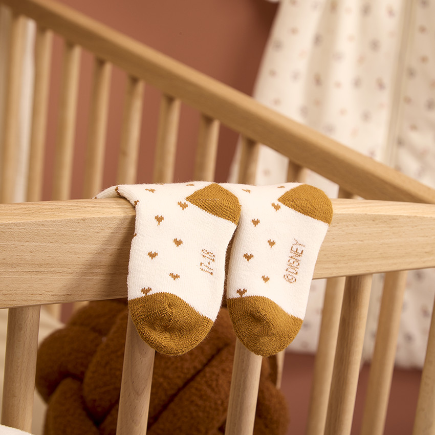 Lote de 3 pares de calcetines de rizo Marie Los Aristogatos Disney para bebé niña 