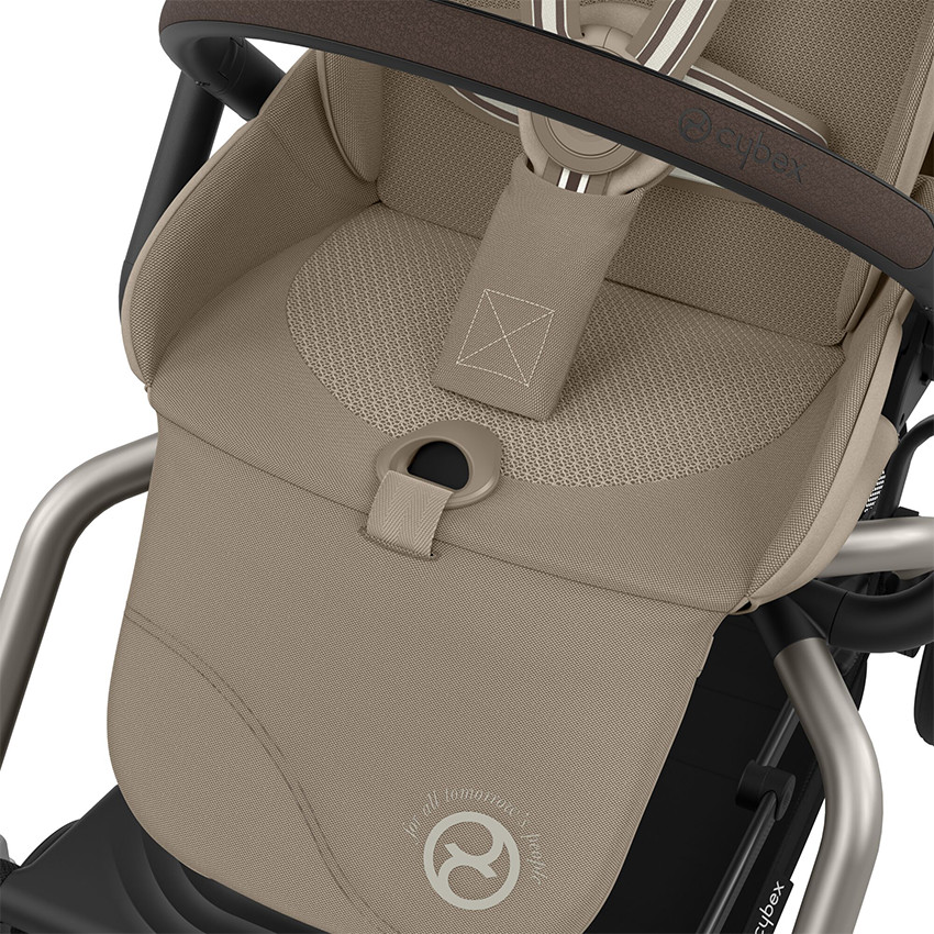 Carrito con asiento giratorio Eezy S Twist+ 2 topo almond beige 