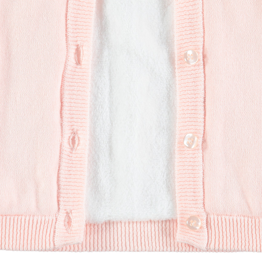 Chaqueta con capucha de punto con forro de borreguillo  Additional Chaqueta con capucha de punto con forro de borreguillo