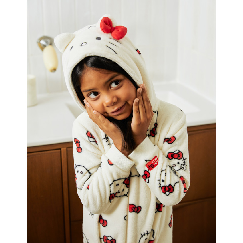 Sobrecama sherpa niña Hello Kitty 