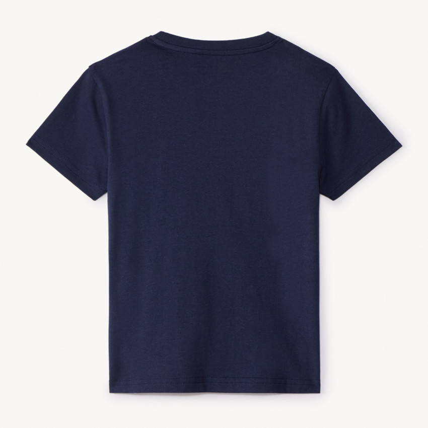Camiseta de manga corta lisa niño 