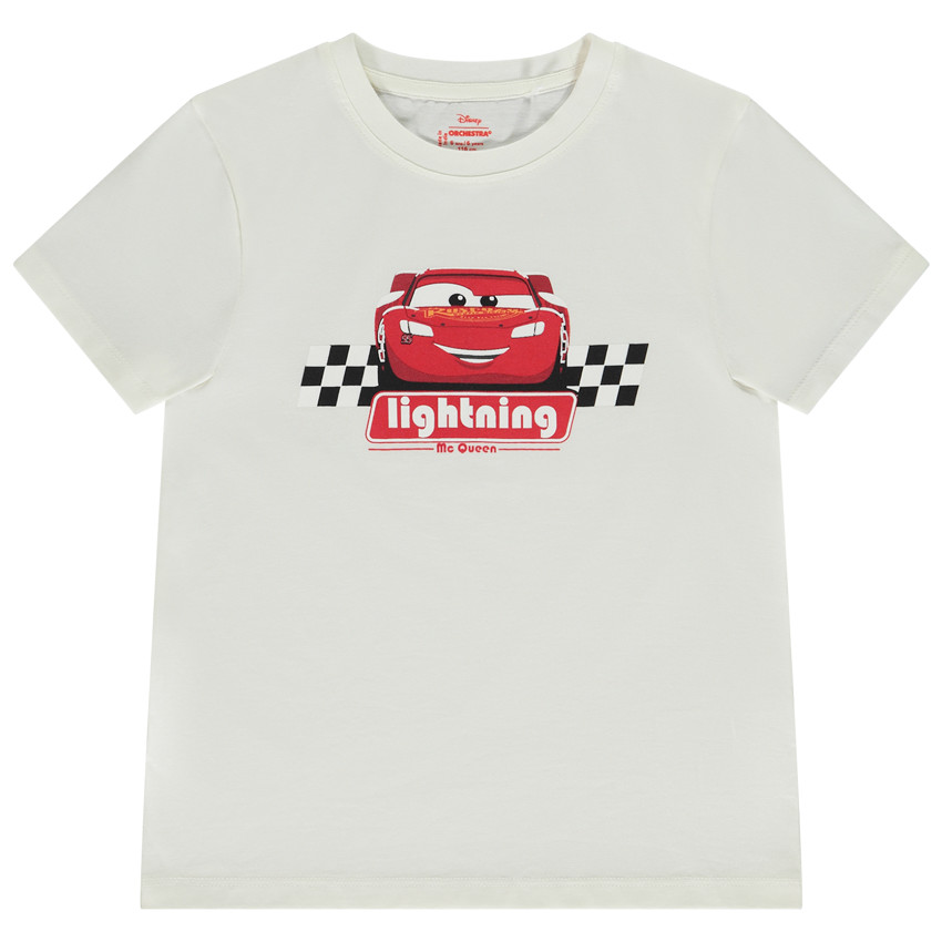 Camiseta manga corta estampado Cars Disney para nino Orchestra